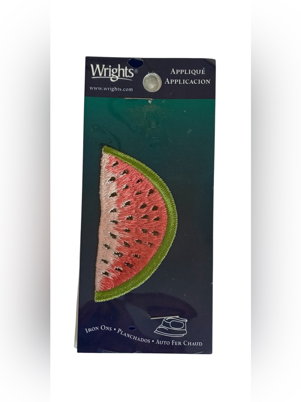 WATERMELON IRON ON PATCH 2 PIECE